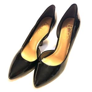 BCBG Black Patent Heels